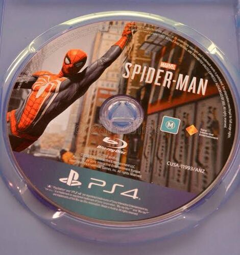 Spider Man PS4 CD