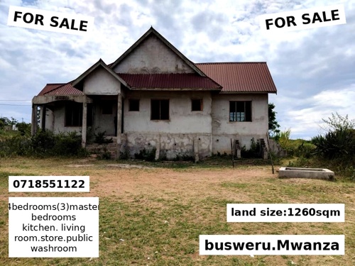 Nyumba inauzwa BUSWELU MWANZA