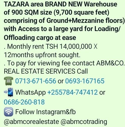 TAZARA WAREHOUSE 