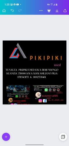 tunauza pikipiki used mbagala 