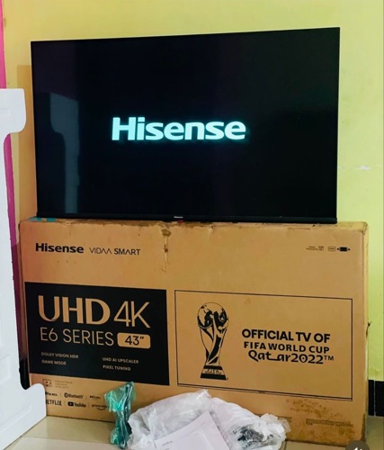 Tv hisense inch 43