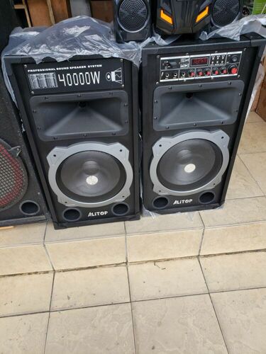 SPEAKER 2 mic 4000watts