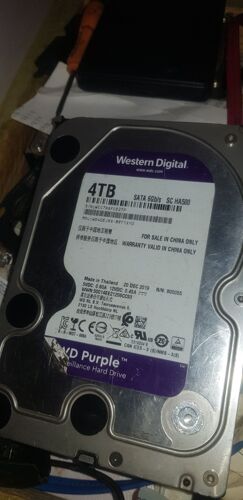WD purple 4TB  surveillance
