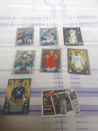 8 excellent cards 