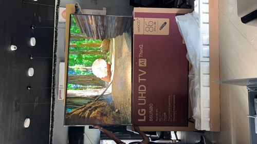 LG UN80 86 inch 4K Smart UHD TV