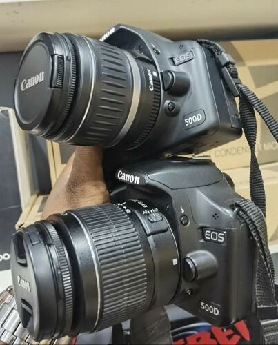 CANON EOS 500D WITH LENS 18-55