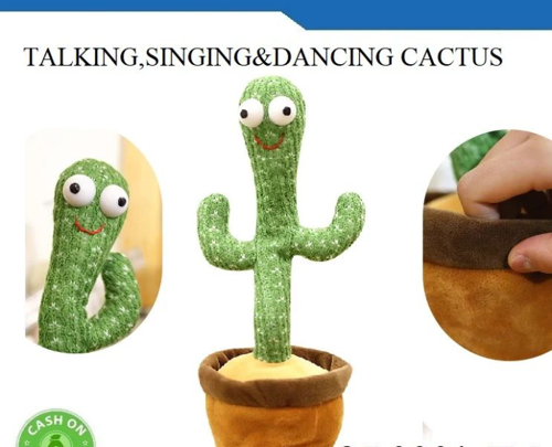 TALKING SINGING & DANCING , CACTUS