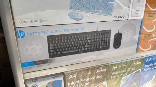 Keyboard And Mouse Wired Km100