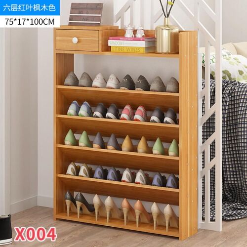 Chinese timber shoe rack