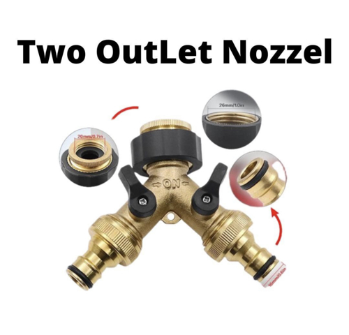Two Outlet Nozzel