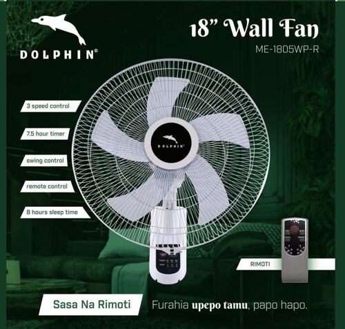 Dolphin remote fan