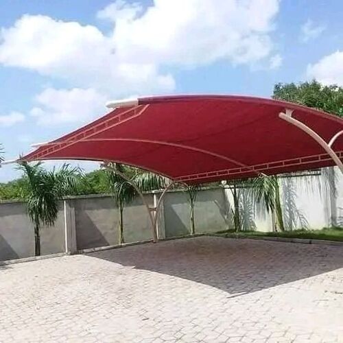 Car shade, tent in dar