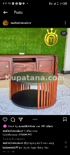 Coffee Table (Meza Za Kahawa) Pamoja Na Meza Aina Zote Designers