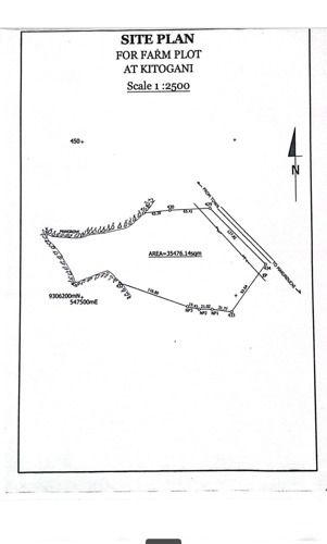 Kitogani Land for sale