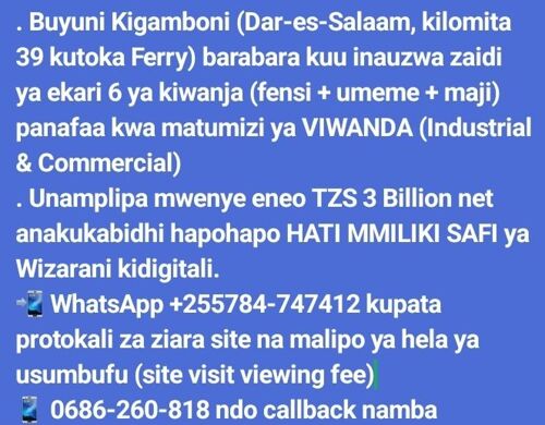 KIGAMBONI PROPERTY 