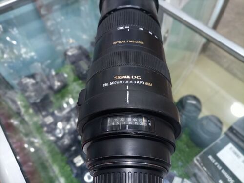 Canon sigma lens 150-500mm