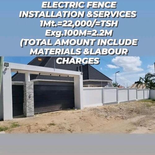 ELECTRIC FENCE INSTALLATION