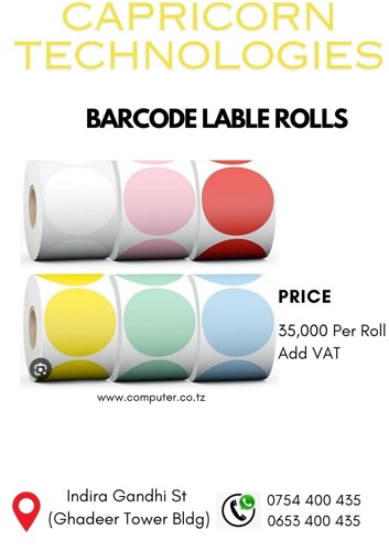 BARCODE LABLE ROLLS