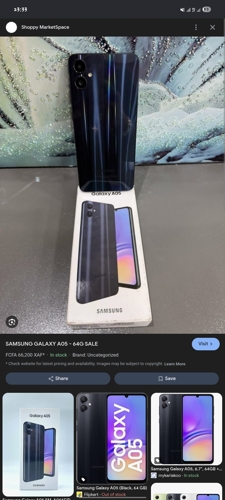 Samsung Galaxy A05 used