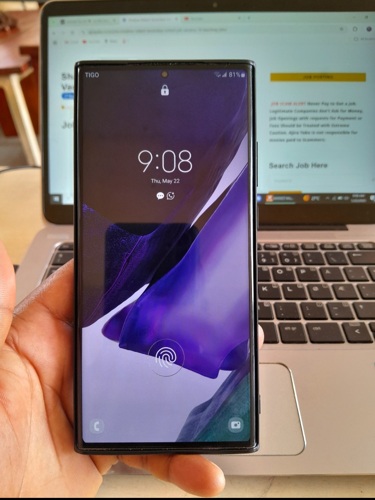 Samsung Note 20 UTRA kali sana