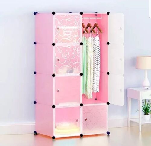 Kabati la nguo la plastic