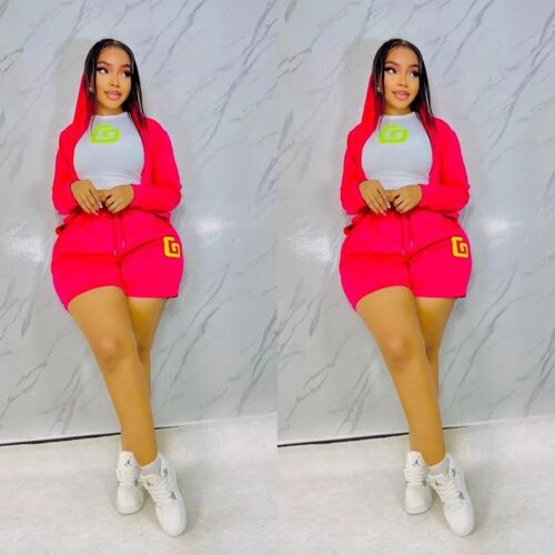 Short pants suit 3pcs