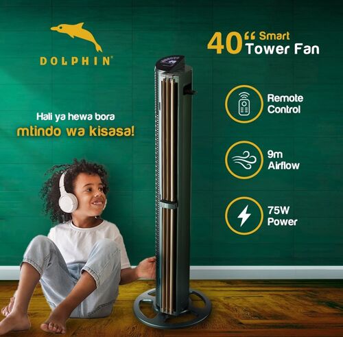 Dolphin tower fan