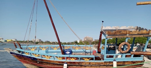 Dhow Boat + Engine for Sale