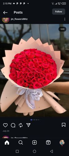 Bouquet flowers 