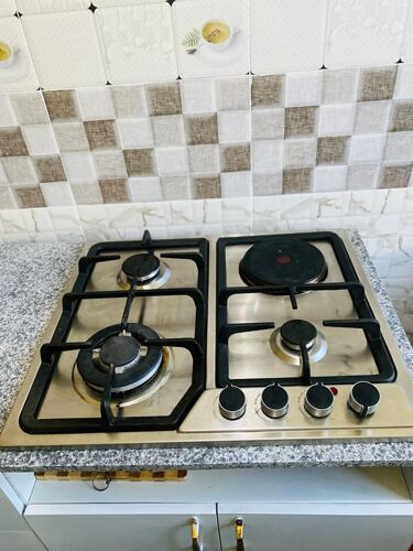 Jiko la gas Plate 4 + Kabati