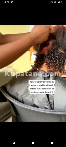 Curling Custard(Natural Hairs)