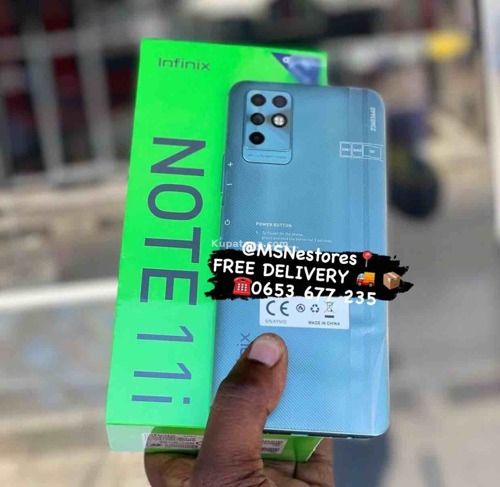 Infinix NOTE 11i —> 4GB RAM -6000mAh | 5D SCREEN PROTECTOR 