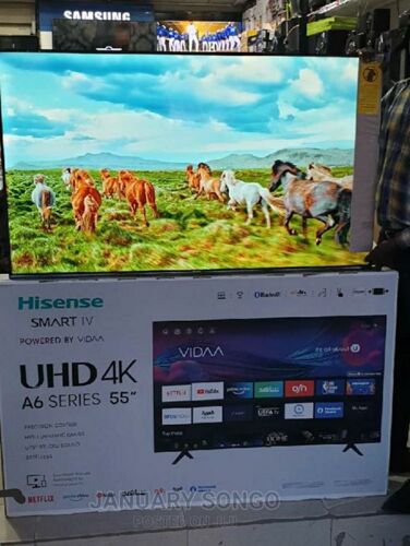 55 hisense smart 4K tv 