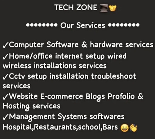 Computer hardware & softwares