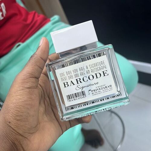 Barcode signature online perfume