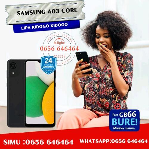 PATA SAMSUNG A03 CORE KWA MKOPO