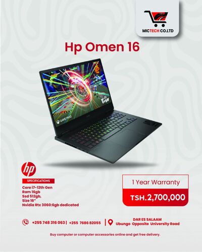 Hp omen 16