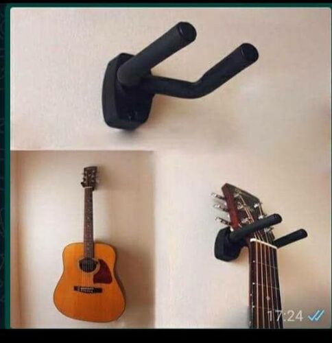 Guitar wall hanger stand