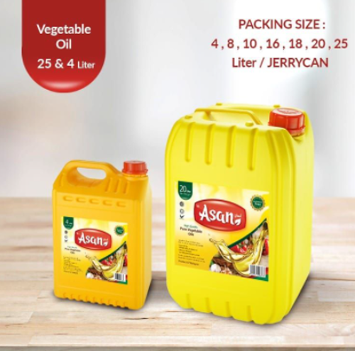 Cooking Oil/Ghee/Margarine/Palm oil (tbs registered)