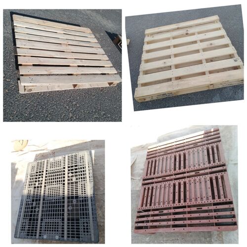 Wooden & plastic pallets 
