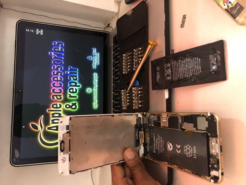 Batteries and lcd screen
