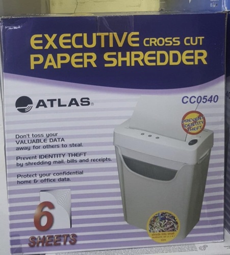 Atlas Executive Shredder