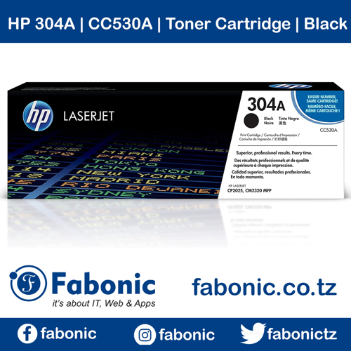 HP 304A | CC530A |Toner Cartridge |Black