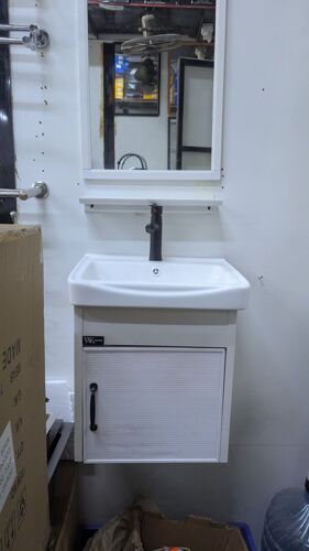 Hand-wash basin single cabinet