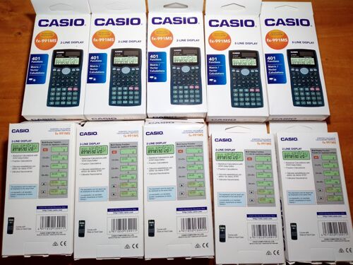 Casio calculators 