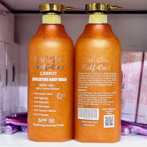 Final glow body lotion