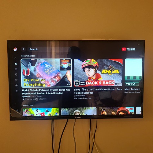 smart tv alitop inch 32"