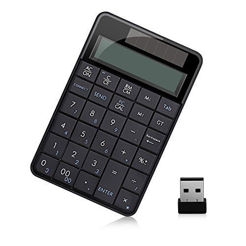 Bonytek Wireless Numeric keypad and Calculator