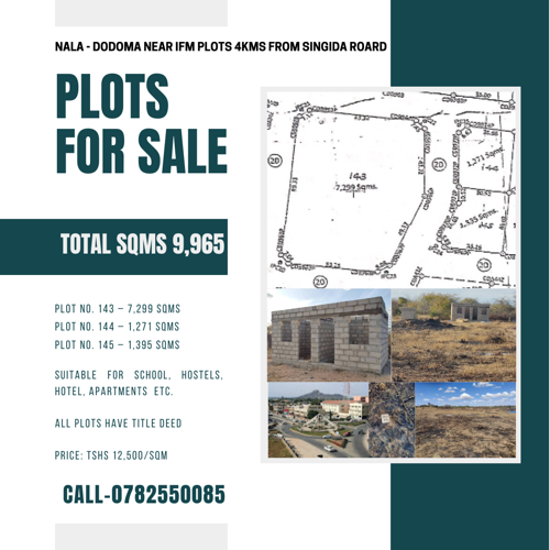 Plot for sale at Nala Dodoma