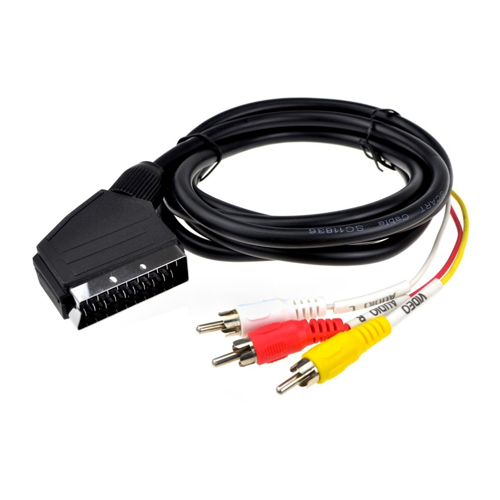 Cable SCART to 3 RCA